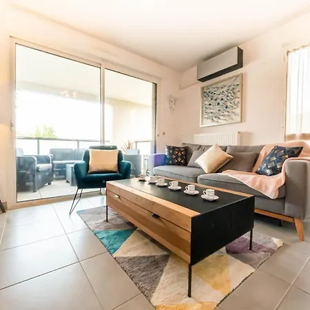 L'Heliade - Climatisation Et Parking Apartment Le Cres Exterior photo